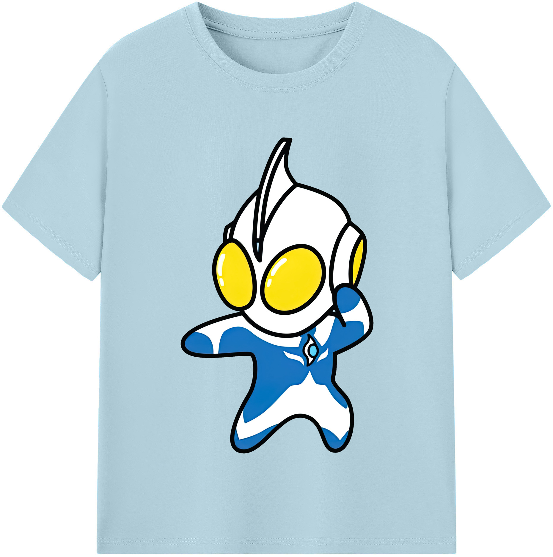 （画像用） ウルトラマン Ultraman 綿100％半袖Tシャツ（フロントプリント）